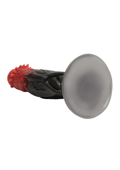 Dracula-themed silicone dildo with grooved head, veiny shaft, bat wings, and suction cup.

Dracula dildo, vampire silicone dildo, Count Cockula toy, fantasy silicone dildo, veiny dildo, bat wing dildo, suction cup dildo, harness-compatible dildo, textured silicone dildo, premium silicone vampire toy