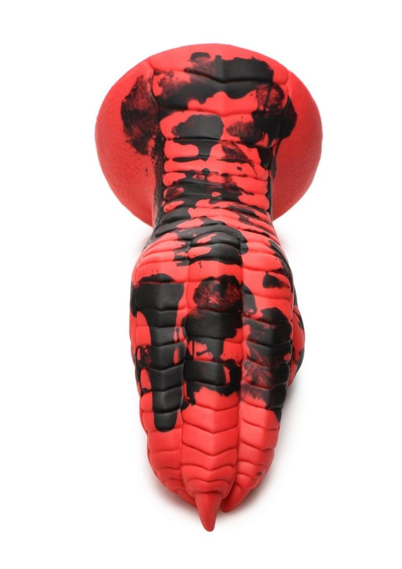 Demon claw silicone dildo with suction-cup base, textured fingers, and harness compatibility.

demon claw dildo, fantasy silicone dildo, Creature Cocks Demon Claw, clawed hand dildo, red and black dildo, harness-compatible dildo, suction cup dildo, premium silicone toy, phthalate-free dildo, textured fantasy dildo