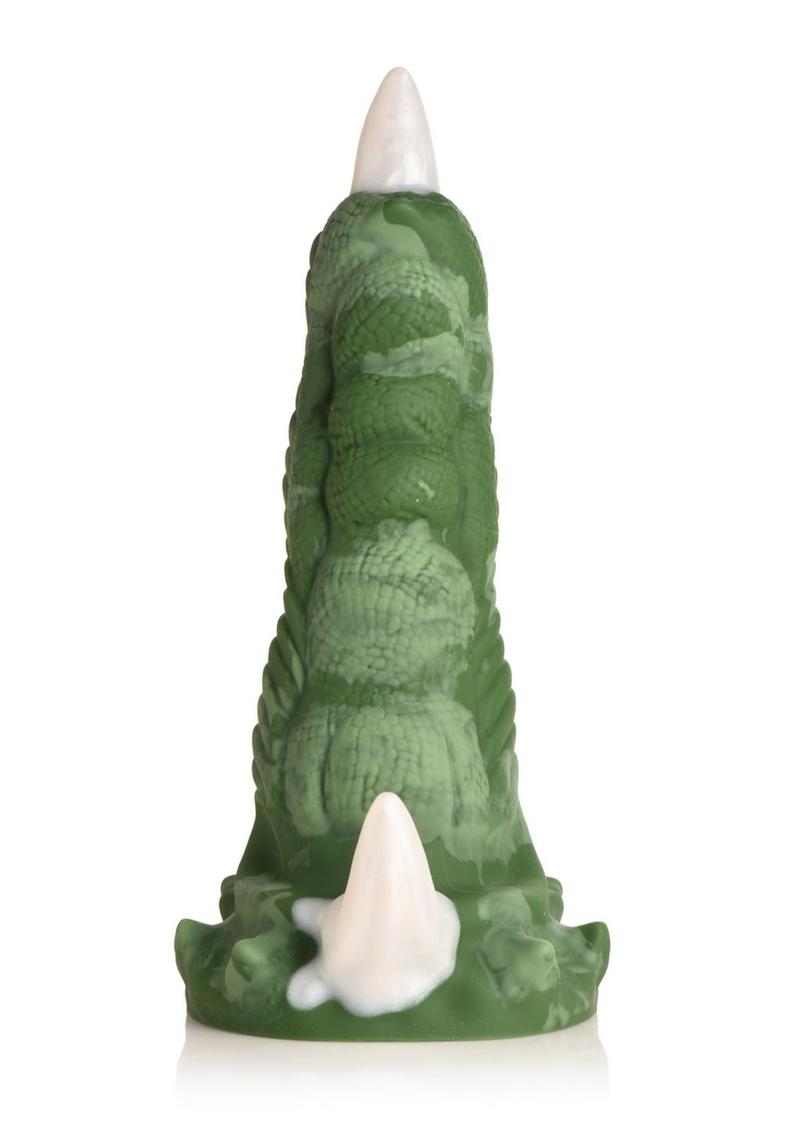 Creature Cocks Dragon Claw Silicone Dildo - Green/White