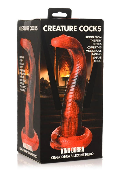 King Cobra Sensual Serpant Snake Fantasy Silicone Dildo | Creature Cocks