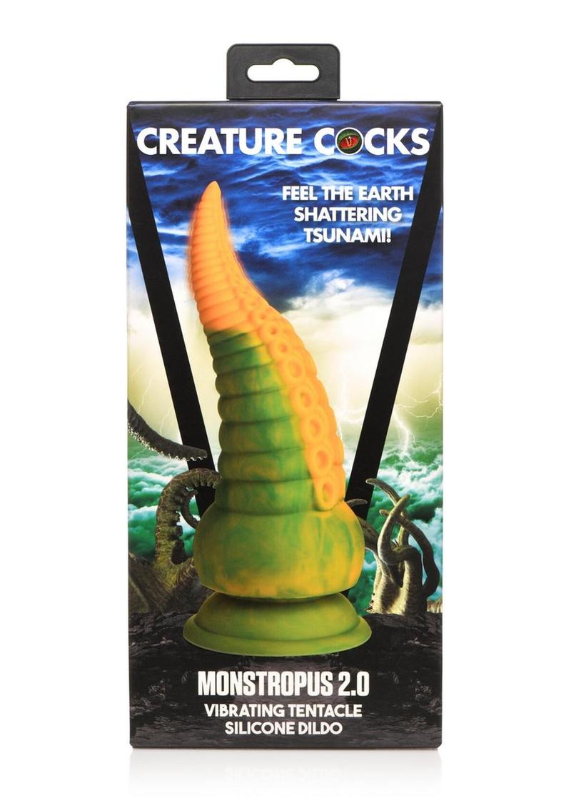 Monstropus 2.0 Vibrating Tentacle Rechargeable Silicone Dildo | Creature Cocks