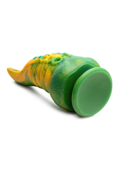 Creature Cocks Monstropus Tentacled Monster Silicone Dildo - Blue/Green/Yellow

tentacle dildo, octopus dildo, marbled silicone dildo, suction cup dildo, harness compatible toy, fantasy roleplay dildo, premium silicone dildo, realistic suckers, ribbed dildo, hands-free play