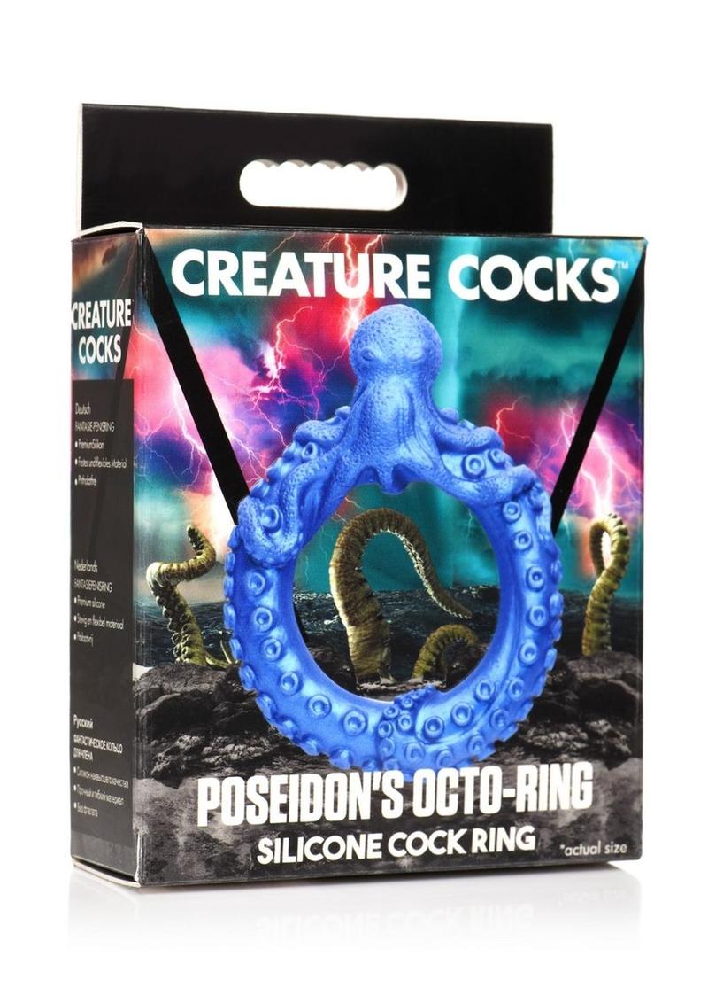 Poseidon's Octo-Ring Silicone Cock Ring | Creature Cock