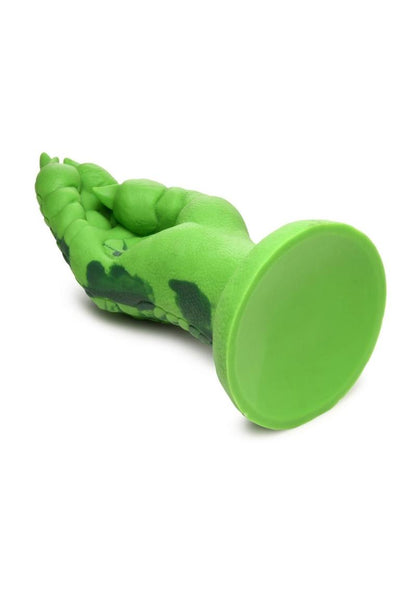 Green clawed silicone dildo with suction cup base, harness compatibility, and textured scales.

raptor claw dildo, fantasy silicone dildo, creature cock claw, green clawed dildo, fisting silicone dildo, harness-compatible dildo, suction cup dildo, phthalate-free dildo, textured fantasy dildo, premium silicone claw toy