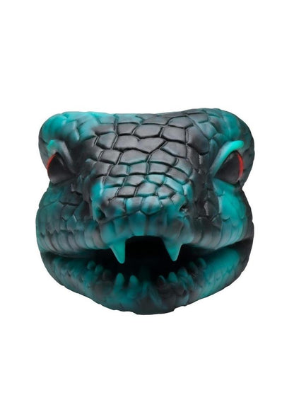 Creature Cocks Serpentine Stroker Silicone Masturbator - Green Snake-themed silicone stroker with a textured tunnel and soft, stretchy material.

snake stroker, silicone masturbator, fantasy strokers, textured male toy, phthalate-free stroker, soft stretchy stroker, serpent-themed masturbator, creature cocks stroker, unique stroker for men, premium silicone male toy