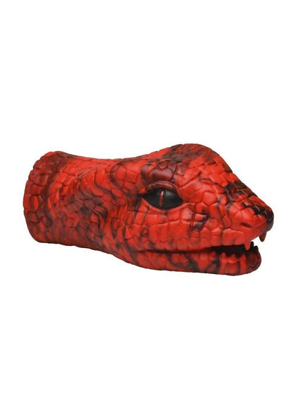 Snake-themed silicone stroker with a textured tunnel and soft, stretchy material.

snake stroker, silicone masturbator, fantasy strokers, textured male toy, phthalate-free stroker, soft stretchy stroker, serpent-themed masturbator, creature cocks stroker, unique stroker for men, premium silicone male toy