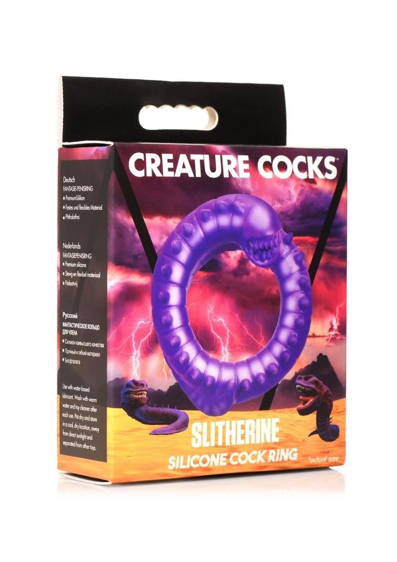 Purple spiked silicone C-ring for enhanced performance and fantasy play.

purple C-ring, fantasy cock ring, spiked cock ring, galactic cock ring, body-safe silicone, phthalate-free, stretchy C-ring, cock and ball ring, performance enhancer, cock ring for men, water-based lubricant safe, creature-inspired cock ring, alien cock ring.