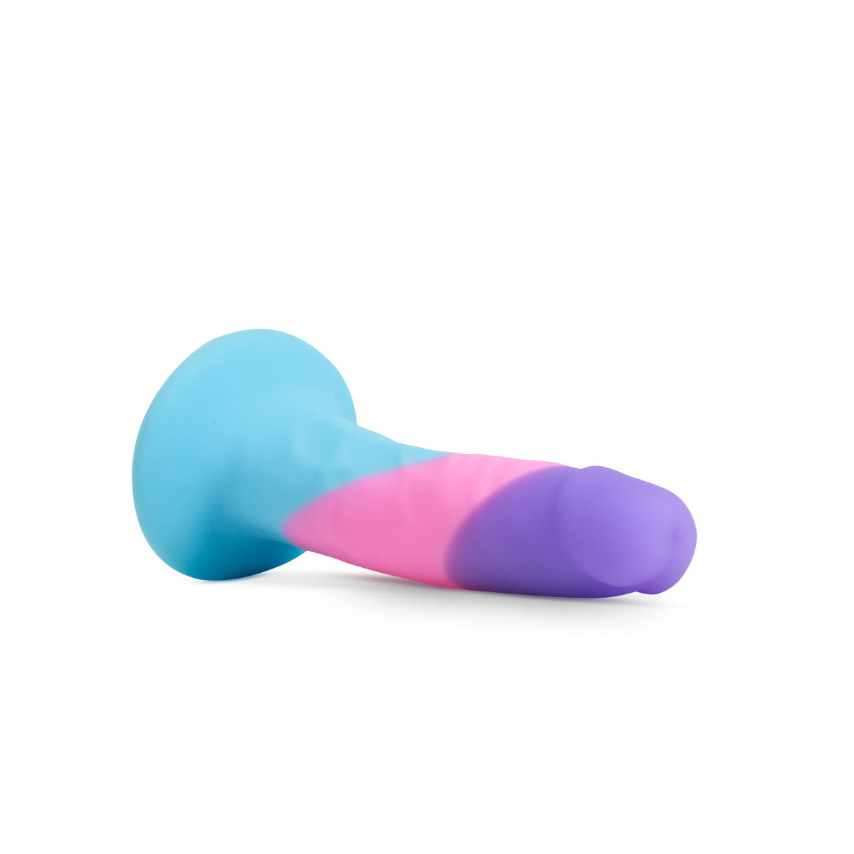 Petite multi-colored silicone dildo with a smooth finish, suction base, and slim design for beginners or anal play.
Keywords: petite dildo, Avant dildo, slim dildo, beginner-friendly dildo, anal play dildo, body-safe silicone dildo, suction cup dildo, harness-compatible dildo, colorful silicone toy, Purio silicone.