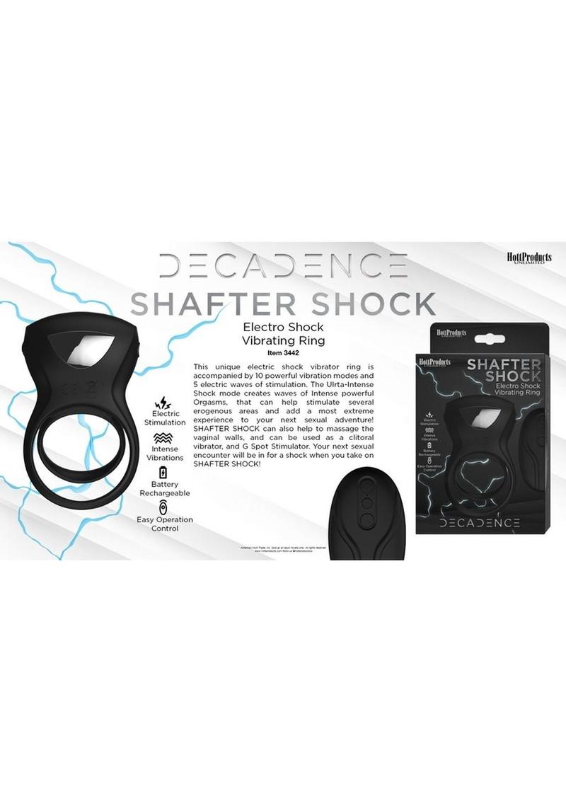 electric shock vibrator, SHAFTER SHOCK, vibrating cock ring, clitoral vibrator, G-spot stimulator, vaginal massager, 10 vibration modes, 5 electric shock modes, rechargeable vibrator, body-safe silicone vibrator, intense shock waves, tickling electroshock