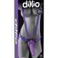 Dillio 7” strap-on suspender harness set with adjustable straps, silicone O-ring, and body-safe PVC dildo; available in pink or purple.
Keywords: strap-on set, 7-inch strap-on dildo, suspender harness set, adjustable strap-on harness, pink strap-on harness, purple strap-on dildo, body-safe PVC dildo, suction cup dildo, silicone O-ring harness, harness compatible dildo, strap-on role-play, secure harness system, latex-free dildo, water-based lubricant safe dildo, Dillio sex toy set