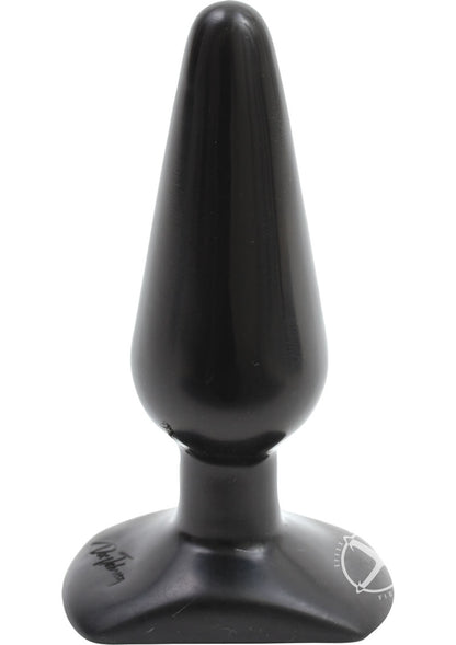 Doc Johnson Classic Butt Plug - Black - Medium