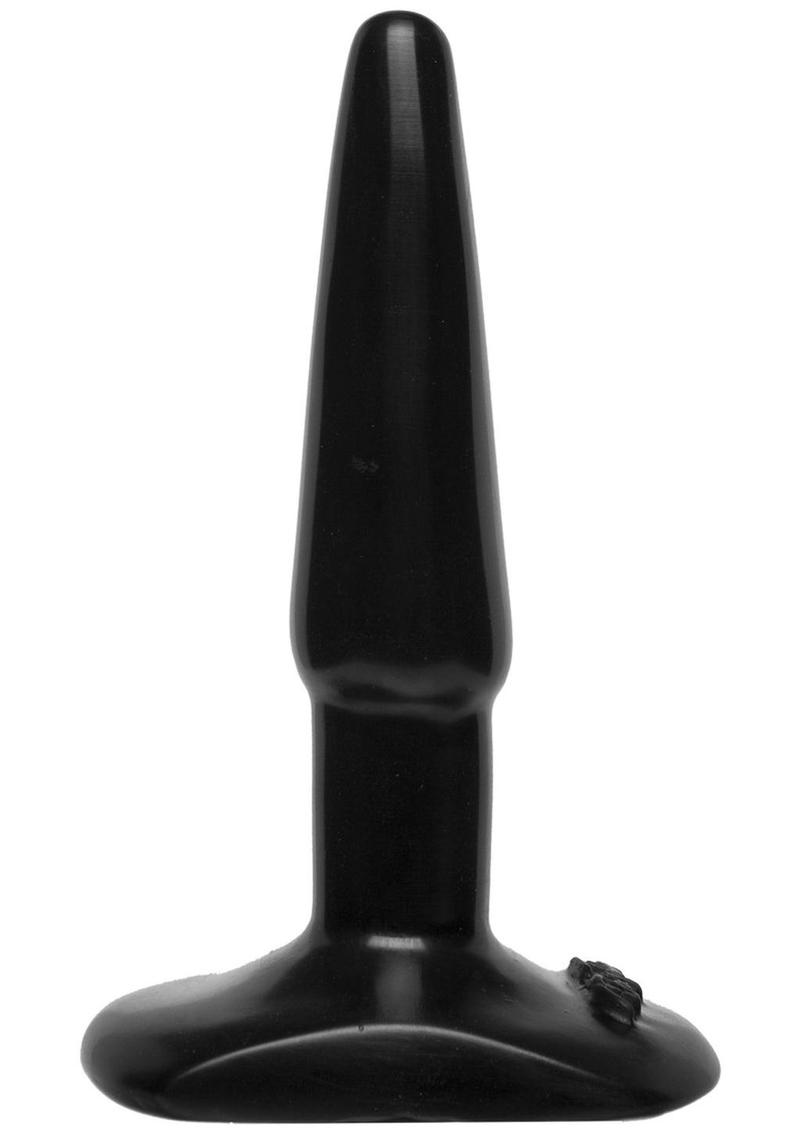 Doc Johnson Classic Butt Plug - Black - Small