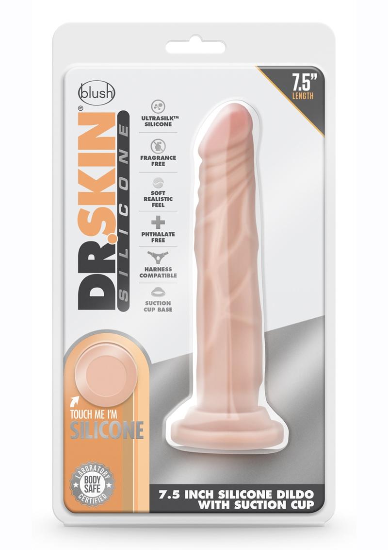 7.5-inch realistic silicone dildo with poseable shaft, suction cup base, and harness compatibility; available in chocolate or vanilla. Keywords: realistic silicone dildo, 7.5-inch dildo, poseable shaft dildo, suction cup dildo, harness compatible dildo, chocolate dildo, vanilla silicone dildo, phthalate-free dildo, body-safe silicone dildo, platinum-cured silicone dildo, Ultrasilk smooth dildo, realistic strap-on dildo, hands-free suction cup dildo