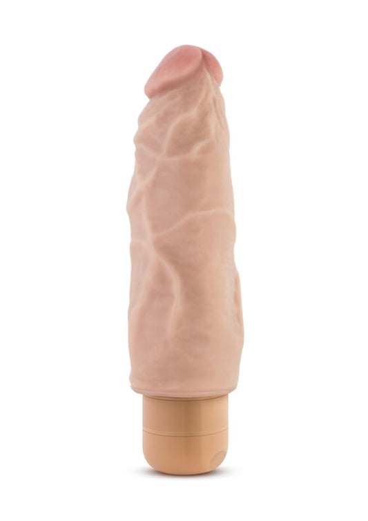 Extra thick, realistic vibrator with veiny texture, adjustable vibrations, and waterproof design; body-safe and bendable.
Keywords: thick realistic vibrator, veiny textured vibrator, waterproof vibrator, FlexiShaft technology, body-safe PVC vibrator, phthalate-free vibrator, adjustable vibration dildo, lifelike textured vibrator, 7.5-inch vibrator, 6-inch insertable vibrator, twist dial vibrator, shower-safe vibrator, extra girthy vibrator