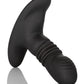 Eclipse Thrusting Rotator Probe Silicone Rechargeable Vibrating Butt Plug with Remote Control