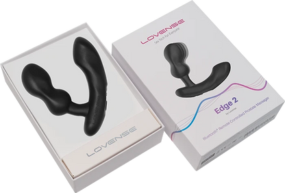 Lovense Edge 2 adjustable prostate massager with dual motors, app control, body-safe silicone, waterproof design, and whisper-quiet operation.

adjustable prostate massager, app-controlled prostate toy, dual motor P-spot massager, waterproof prostate stimulator, Lovense Remote app toy, whisper-quiet prostate massager, ergonomic prostate toy, body-safe silicone massager, long-distance play toy.