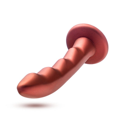 A red strap-on-compatible dildo with a curved design and ridges for G-spot pleasure. Made from body-safe silicone for versatile and comfortable play.
Keywords: Temptasia Jealousy Peg, red dildo, harness-compatible dildo, G-spot stimulation, strap-on play, ridged dildo, Puria silicone, UltraSilk finish, pegging dildo, body-safe silicone, vaginal and anal toy