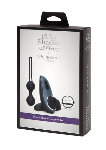 Fifty Shades Of Grey X Womanizer | Desire Blooms Rechargeable Silicone Kit