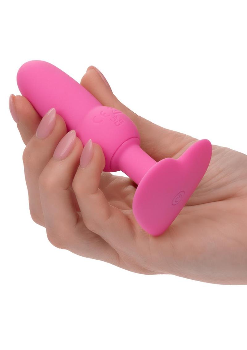 First Time Beginner Vibrating Beaded Silicone Rechargeable anal butt Probe