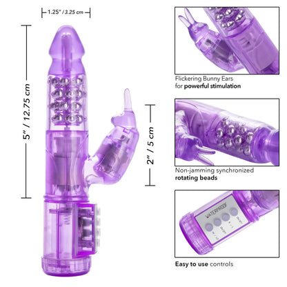 My First Jack Rabbit vibrator with reversible rotation, clitoral bunny ears, waterproof design, and soft TPE material, available in pink or purple.
beginner rabbit vibrator, pink vibrator, purple vibrator, clitoral bunny ears, reversible rotation vibrator, multi-speed vibration, waterproof sex toy, soft TPE material, beginner-friendly vibrator, clitoral stimulation, sensual play toy