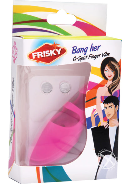 Frisky Bang Her Silicone G-Spot Finger Vibrator