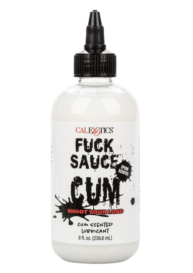 Fuck Sauce Cum Scented Water Based Lubricant - 8oz. 

Cum-scented water-based lubricant with a super-slick formula, eco-friendly, cruelty-free, and safe for all skin types.

Fuck Sauce Cum Scented Lubricant, cum-scented lube, water-based personal lubricant, spunk-scented lube, long-lasting lube, eco-friendly lubricant, cruelty-free lube, CalExotics lubricant, super-slick lube, intimate pleasure enhancement.