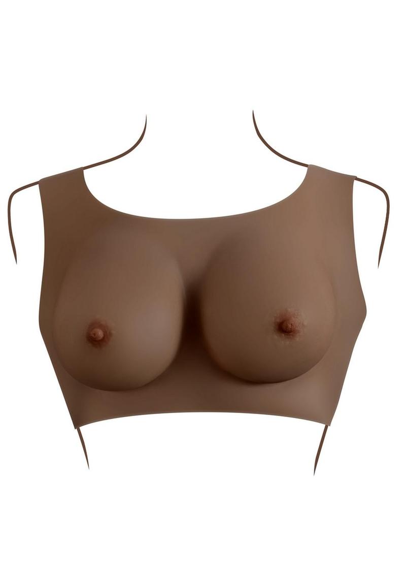 Breast Plate Silicone C Cup | Gender X