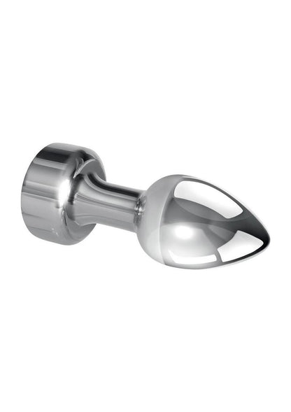 Gender X Rockin Rechargeable Metal Mini Plug - Metal/Silver