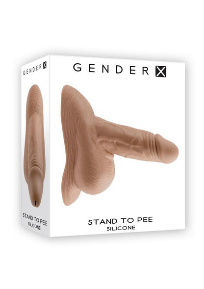 Gender X Silicone Realistic Stand to Pee Funnel - Caramel Realistic silicone stand-to-pee funnel with lifelike textures, a secure curved fit, and waterproof, phthalate-free design.

realistic STP, stand-to-pee funnel, lifelike STP, silicone STP, phthalate-free funnel, latex-free STP, portable STP, waterproof stand-to-pee device, easy-aim funnel, realistic textures STP.