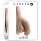 Gender X 4" Packer Dildo TPE