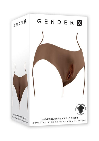 Silicone Undergarments Briefs with Vagina | Gender X