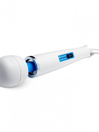 The Magic Wand Original, a legendary plug-in massager with two speeds, silicone head, flexible neck, and durable Japanese design.

Magic Wand Original, Hitachi Magic Wand, plug-in massager, corded vibrator, two-speed massager, authentic Magic Wand, silicone massage wand, powerful massager, stress relief wand, iconic Hitachi wand