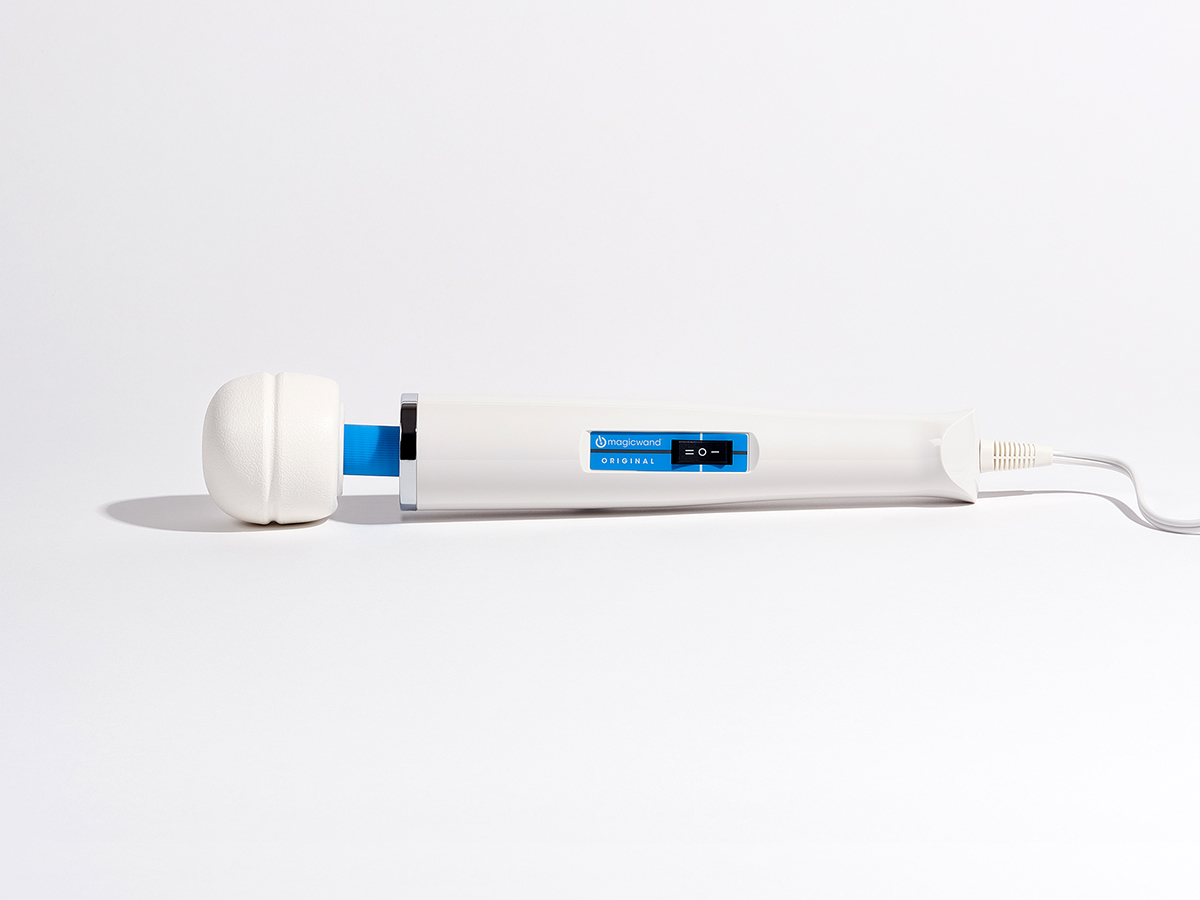 The Magic Wand Original, a legendary plug-in massager with two speeds, silicone head, flexible neck, and durable Japanese design.

Magic Wand Original, Hitachi Magic Wand, plug-in massager, corded vibrator, two-speed massager, authentic Magic Wand, silicone massage wand, powerful massager, stress relief wand, iconic Hitachi wand