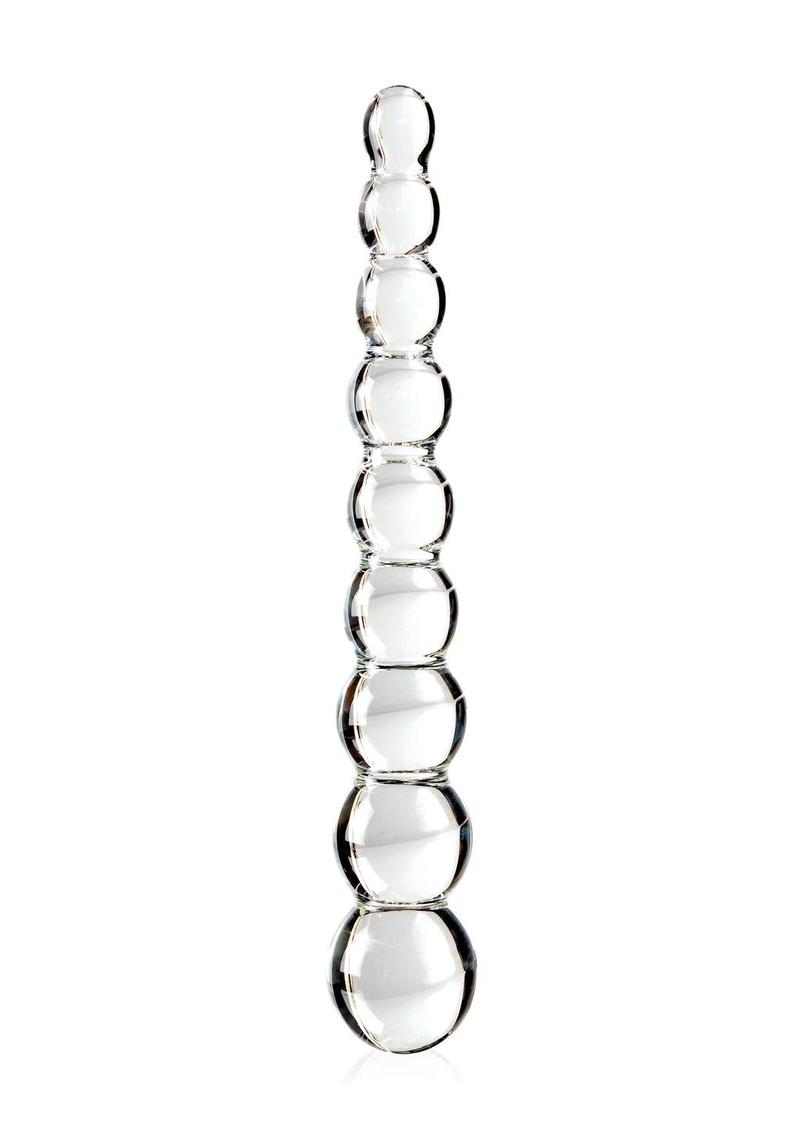 Beaded Glass Probe Dildo | Icicles® No. 2