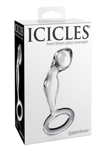 Glass Anal Prostate Massager Plug | Icicles® No. 46