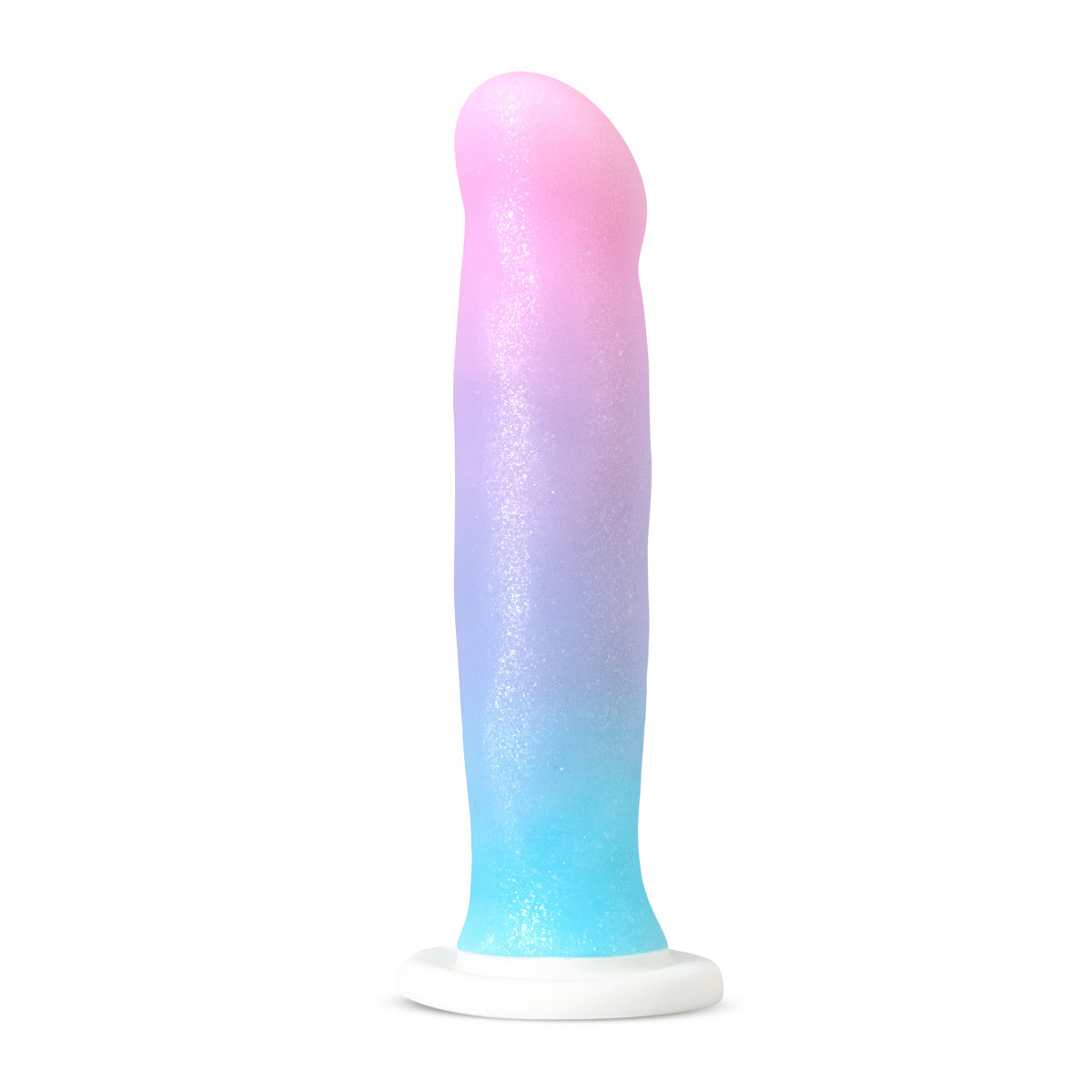 8 Inch Glitter Silicone Dildo with Suction Cup Base | Avant D17 Lucky Dong | Avant By Blush®