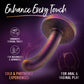 A shimmering purple strap-on-compatible dildo with a curved design, made from body-safe silicone for comfortable, beginner-friendly play.
Keywords: Temptasia Surrender Peg, beginner pegging dildo, harness compatible, Puria silicone dildo, UltraSilk finish, G-spot stimulation, strap-on play, purple dildo, body-safe silicone, slim dildo, beginner-friendly dildo