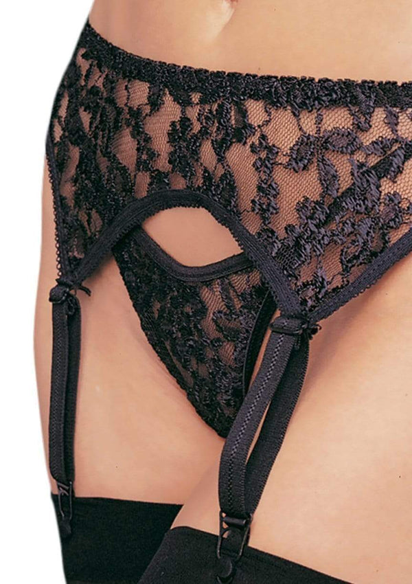 Lace Garter Belt with Thong | Leg Avenue