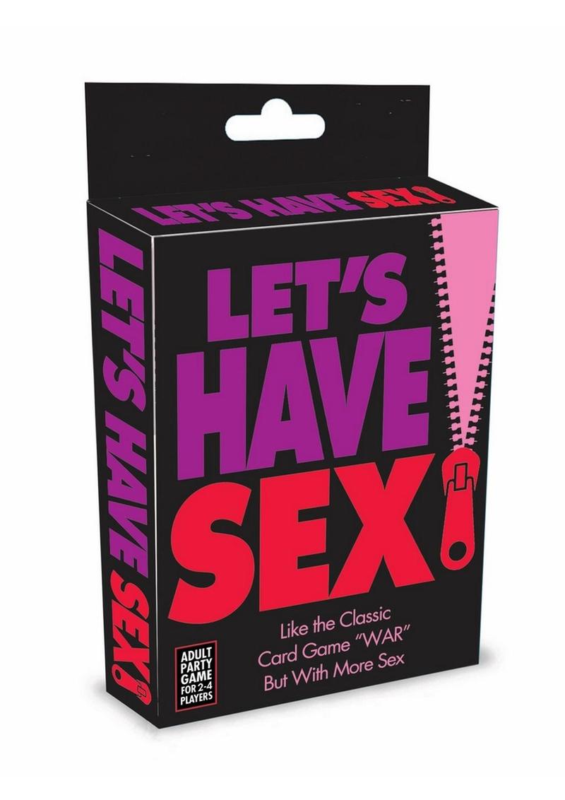 Let’s Have Sex card game by Little Genie, a fun and steamy game for couples to enhance intimacy and connection, perfect for playful nights.

Sex card game, sexual adventure game, couples card game, Little Genie games, intimate card games, adult party games, sexy battle game, playful intimacy games, Let’s Get Naked game.