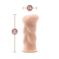 Beige male stroker with a tight, ribbed canal and ultra-soft X5® Plus material, designed for a realistic anal feel.
Keywords: male stroker, Cassie masturbator, tight canal stroker, ribbed canal, X5® Plus material, realistic anal feel, open-ended design, lifelike male toy, compact masturbator, lube compatible, AI-inspired sex toy, portable stroker