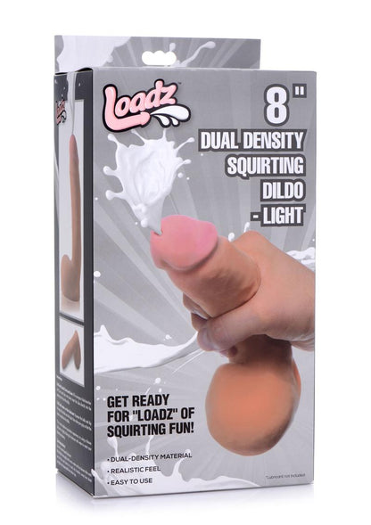 Loadz Dual Density Realistic Squirting Dildo