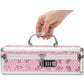 Lockable Vibrator Case - Pink - Medium/Small