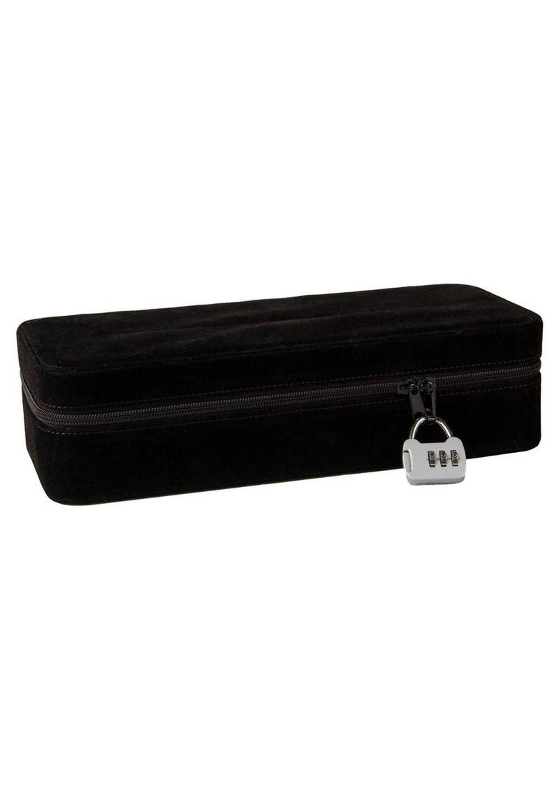 Luxurious velvet and satin toy storage box with coded padlock for secure and discreet storage.

sex toy storage box, Love to Love Secret Box, velvet and satin toy box, secure toy storage, coded padlock toy box, discreet storage for sex toys, travel-friendly toy box, luxury sex toy storage, compact toy locker, adult toy organizer