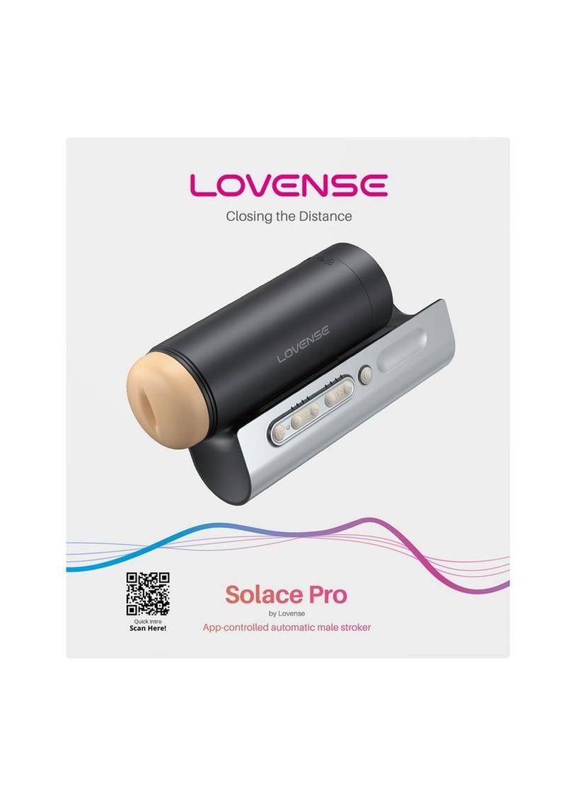 Lovense Solace Pro | AI Powered Rechargeable App Compatible Stroker