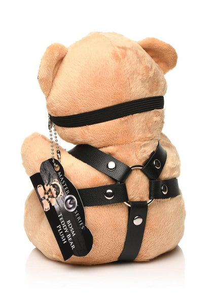 Master Series BDSM Plush Teddy Bear - Tan