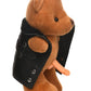 Master Series Flasher Exhibitionist Teddy Bear - Black/Brown