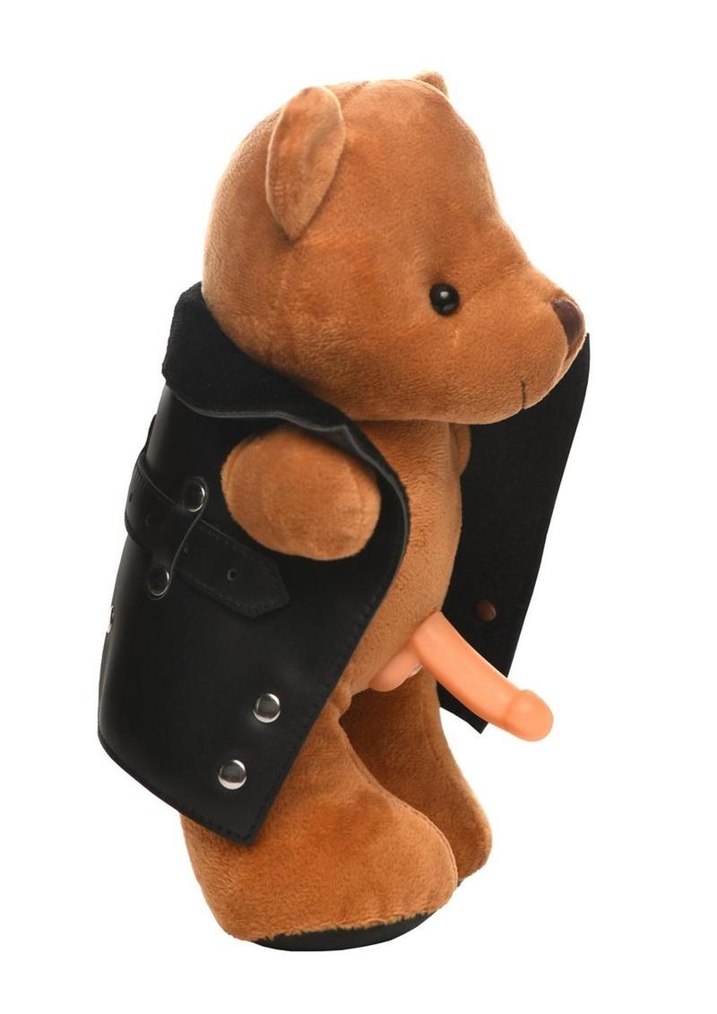 Master Series Flasher Exhibitionist Teddy Bear - Black/Brown