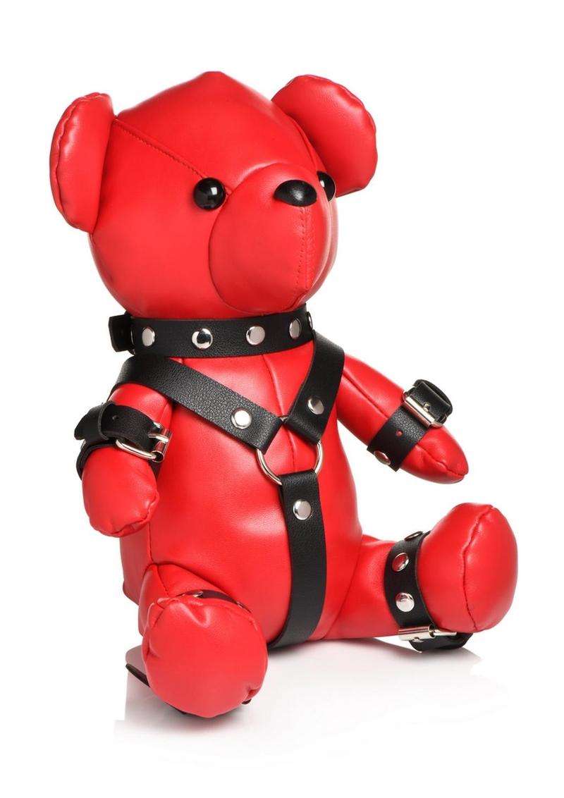 Gimp Teddy Bear Plushie + Detailed Vegan Gimp Outfit ♥ Master Series