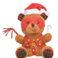 Master Series Holiday Bondage Bear - Brown/Green/Red/White