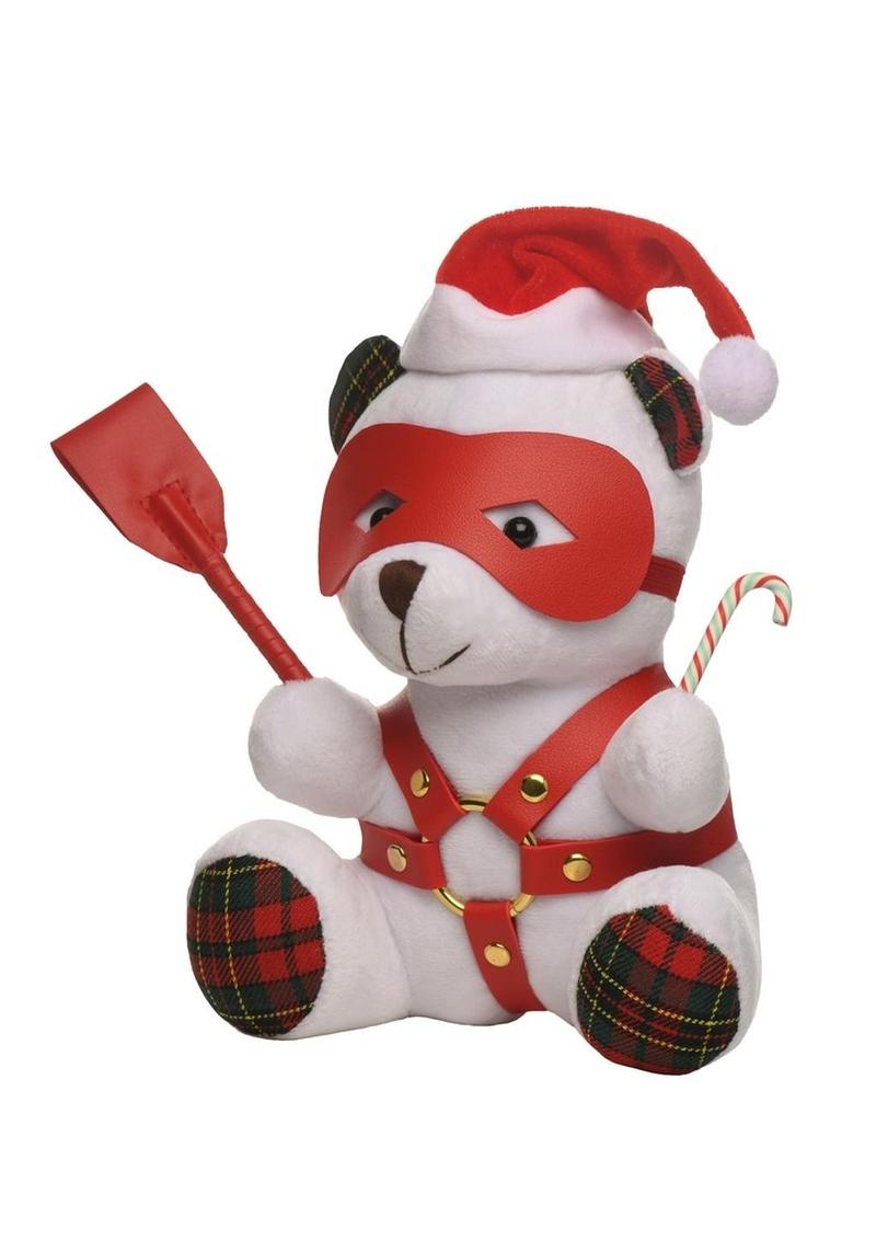 Master Series Holiday Bondage Bear - Green/Red/White